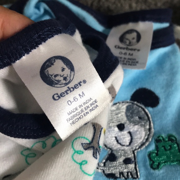 Lot of 5 Gerber Months Sleepers - Picture 4 of 4